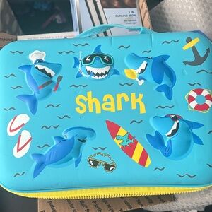 New Blue Shark Themed Lunch Box